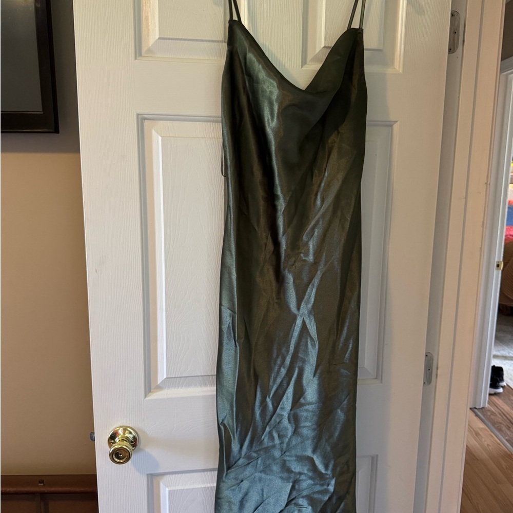 BIRDY GREY Elegant Satin Slip Dress